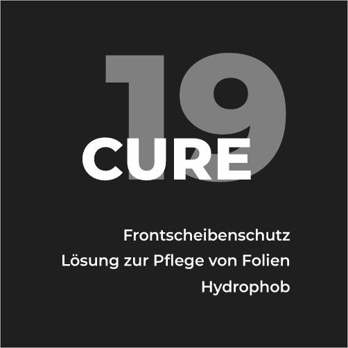 19-Cure für Frontscheibenschutzfolie